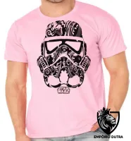 Camiseta adulto ou infantil Star Wars Stormtrooper soldado - Foto 4