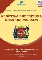 Apostila Pref. Uberaba MG Enfermeiro do Trabalho 461 2024