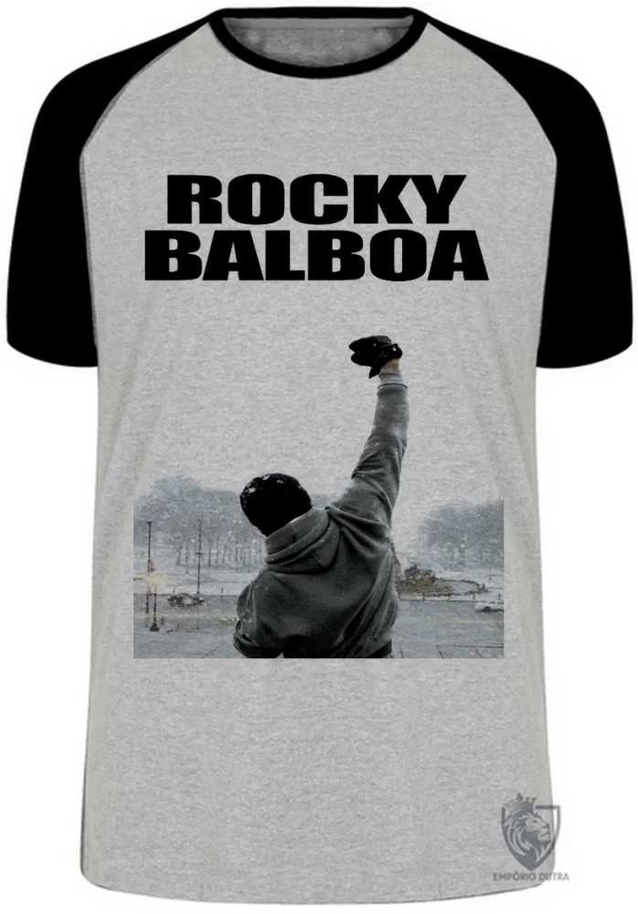 Camiseta adulto ou infantil Sylvester Stallone rambo rocky balboa boxe luta