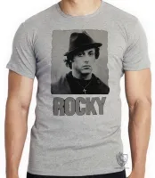 Camiseta adulto ou infantil Sylvester Stallone rocky balboa filme - Foto 2