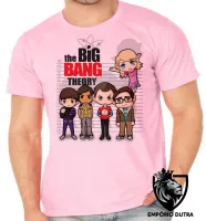Camiseta adulto ou infantil The Big Bang Theory desenho serie - Foto 4