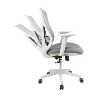  Cadeira Multiregulável NR17 Everest Cinza Base Cinza com Braços Reguláveis  - Foto 2