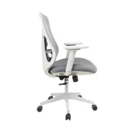 Cadeira Multiregulável NR17 Everest Cinza com Braços Reguláveis  - Foto 4