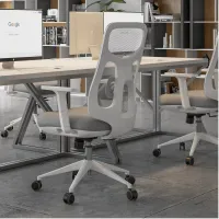 Cadeira Multiregulável NR17 Everest Cinza com Braços Reguláveis  - Foto 7