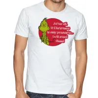 Camiseta adulto ou infantil The Grinch Christmas only presents natal - Foto 2