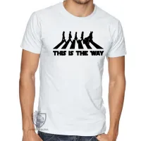 Camiseta adulto ou infantil The Mandalorian Beatles - Foto 3