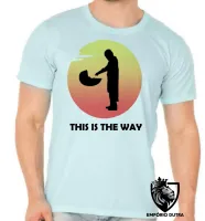 Camiseta adulto ou infantil The Mandalorian dedo bebê - Foto 5