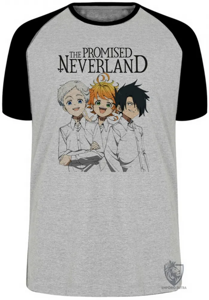 Camiseta adulto ou infantil The Promised Neverland