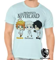 Camiseta adulto ou infantil The Promised Neverland pequenos - Foto 5