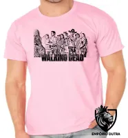 Camiseta adulto ou infantil The Walking Dead grupo serie seriado - Foto 2