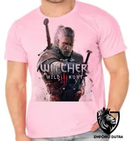 Camiseta adulto ou infantil The Witcher wild hunt jogo game serie seriado - Foto 4