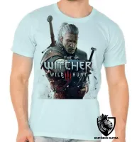 Camiseta adulto ou infantil The Witcher wild hunt jogo game serie seriado - Foto 5