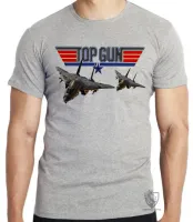 Camiseta adulto ou infantil Top Gun avião a jato - Foto 3