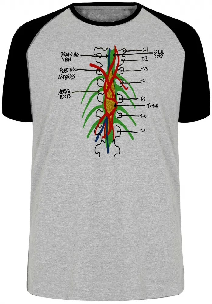 Camiseta adulto ou infantil Tumor Derick Greys Anatomy medicina