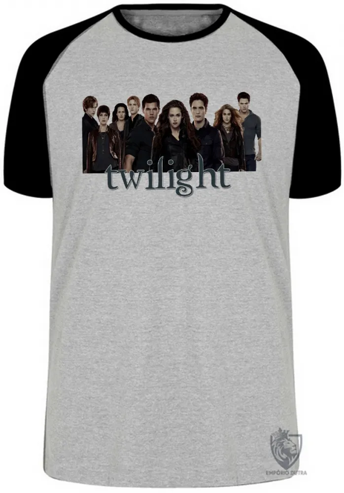 Camiseta adulto ou infantil twilight crepusculo vampiro