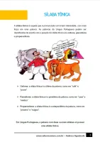 346 - Português - Gramática - Sílaba Tônica - 5º ano - PDF com 4 páginas - Foto 2