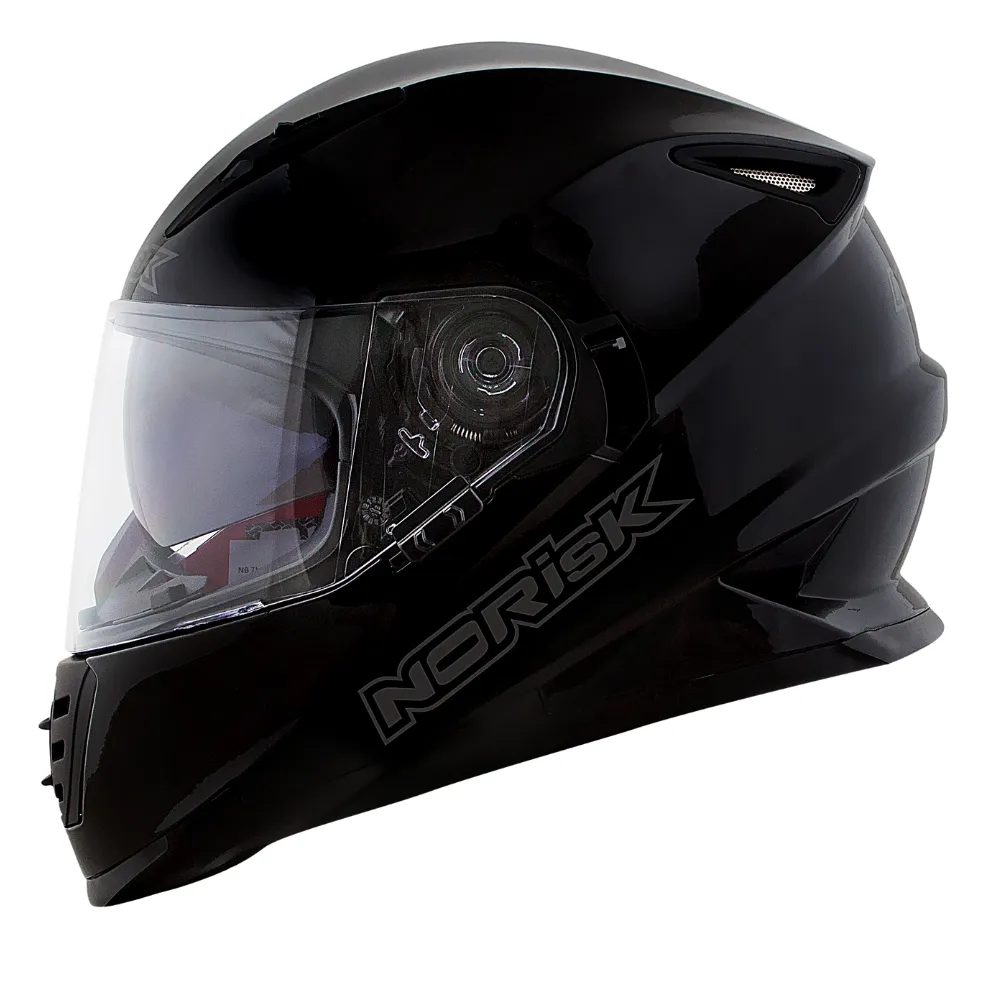 CAPACETE NORISK SOUL FF 302 MONOCOLOR PRETO FOSCO Imagem