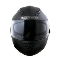 CAPACETE NORISK SOUL FF 302 MONOCOLOR PRETO FOSCO - Foto 3