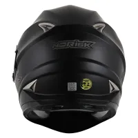 CAPACETE NORISK SOUL FF 302 MONOCOLOR PRETO FOSCO - Foto 4
