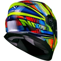 CAPACETE NORISK SOUL FF302 ADVANCE AMARELO - Foto 5