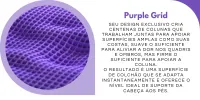 COLCHÃO PARA COLUNA - VIOLET GRID - Foto 6