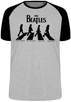 Camiseta adulto ou infantil beatles rock rua Paul McCartney