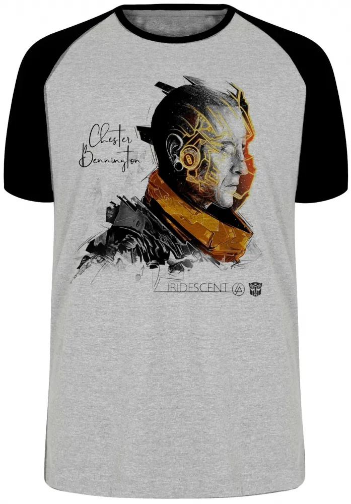 Camiseta adulto ou infantil Chester Link Park Iridescent Transform Imagem