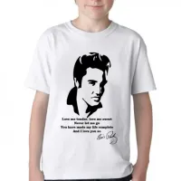 Camiseta adulto ou infantil Elvis Presley rei rock musica - Foto 2