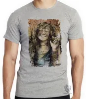 Camiseta adulto ou infantil Janis Joplin woodstock - Foto 3