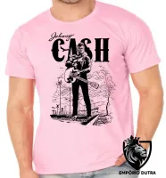 Camiseta adulto ou infantil Johnny Cash - Foto 4