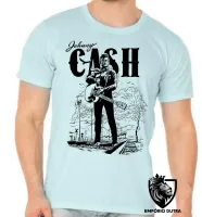 Camiseta adulto ou infantil Johnny Cash - Foto 5