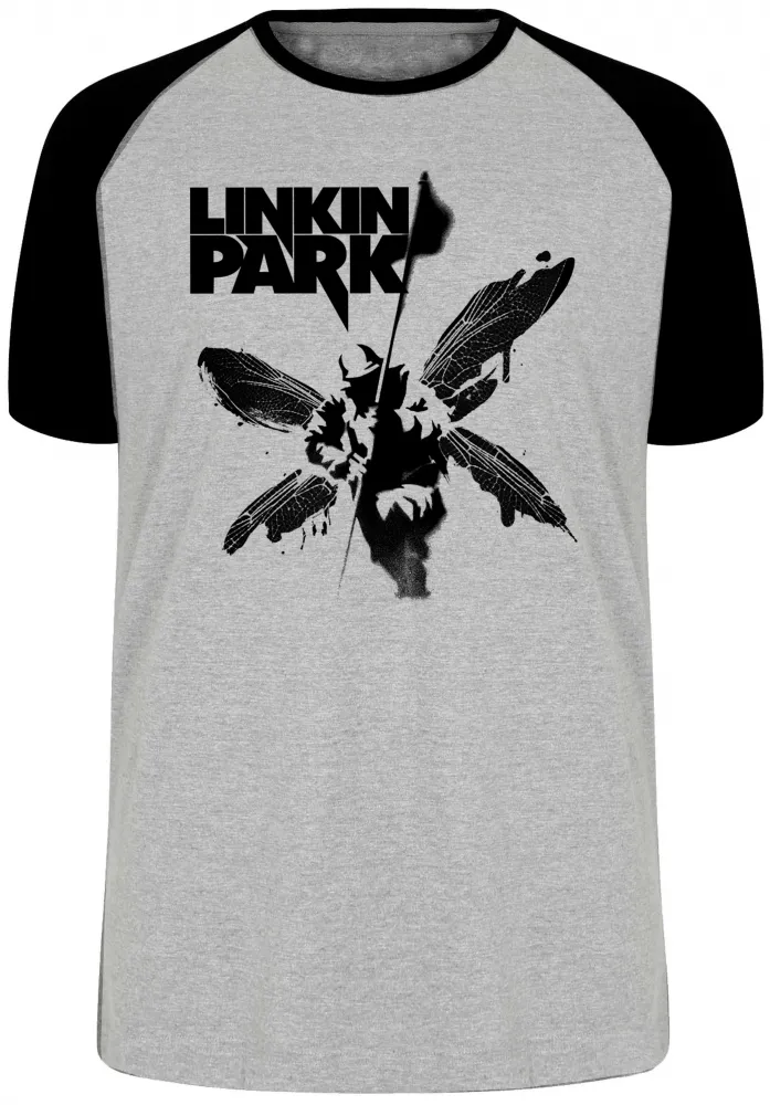 Camiseta adulto ou infantil Linkin Park Soldier banda rock chester Imagem