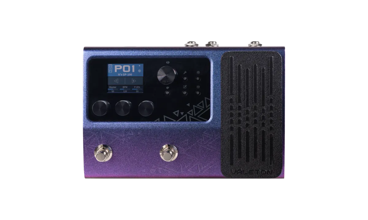 VALETON GP-100 マルチエフェクター Moss Music - Pedaleira Valeton Multi Efeitos GP-100 VT Violeta