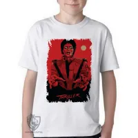 Camiseta adulto ou infantil Michael Jackson Thriller - Foto 2
