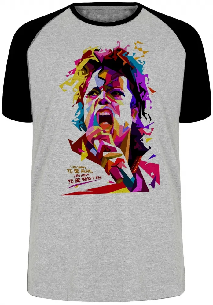 Camiseta adulto ou infantil michel jackson musica colorido