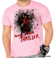 Camiseta adulto ou infantil michel jackson musica thriller - Foto 4