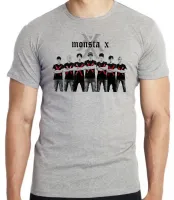 Camiseta adulto ou infantil montsa x k pop bts musica banda koreana - Foto 3
