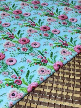  TECIDO TRICOLINE  DIGITAL 3d CIBELE