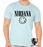 Camiseta adulto ou infantil nirvana carinha - Foto 5