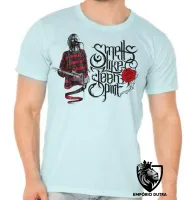 Camiseta adulto ou infantil Nirvana Smell Like teen spirit - Foto 5