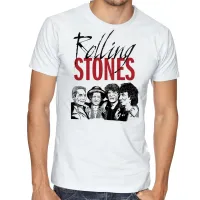 Camiseta adulto ou infantil rolling stones banda rock mick jagger - Foto 2