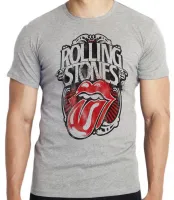 Camiseta adulto ou infantil rolling stones retro boca lingua - Foto 3