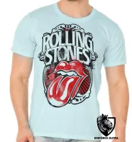 Camiseta adulto ou infantil rolling stones retro boca lingua - Foto 5