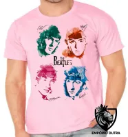 Camiseta adulto ou infantil The Beatles assinaturas - Foto 4