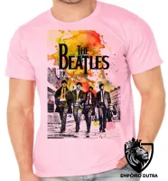 Camiseta adulto ou infantil The Beatles colorido - Foto 4