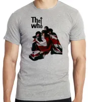Camiseta adulto ou infantil the who banda rock inglaterra bandeira - Foto 3