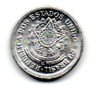 1956 - 10 Centavos - ERRO: Delaminação - Moeda Brasil - Foto 2