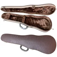 ESTOJO CASE VIOLINO MARROM&BEGE MILÃO LEILO CASES - Foto 2