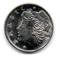 1969 - 1 Centavo - ERRO: Cunho Descentralizado - Moeda Brasil - Foto 2