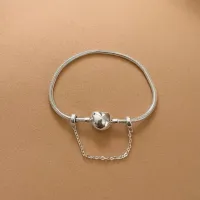 Pulseira de berloque prata alta 950 - 19 cm -  241343 - Foto 2